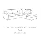 Atlantis corner sofa and sofa bed collection-Suites/Sofas-Coast Road Furniture | Deeside