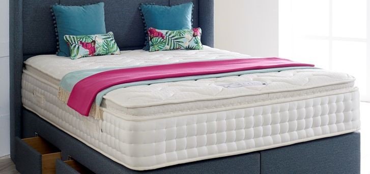 Mattress in a sale box pillow top