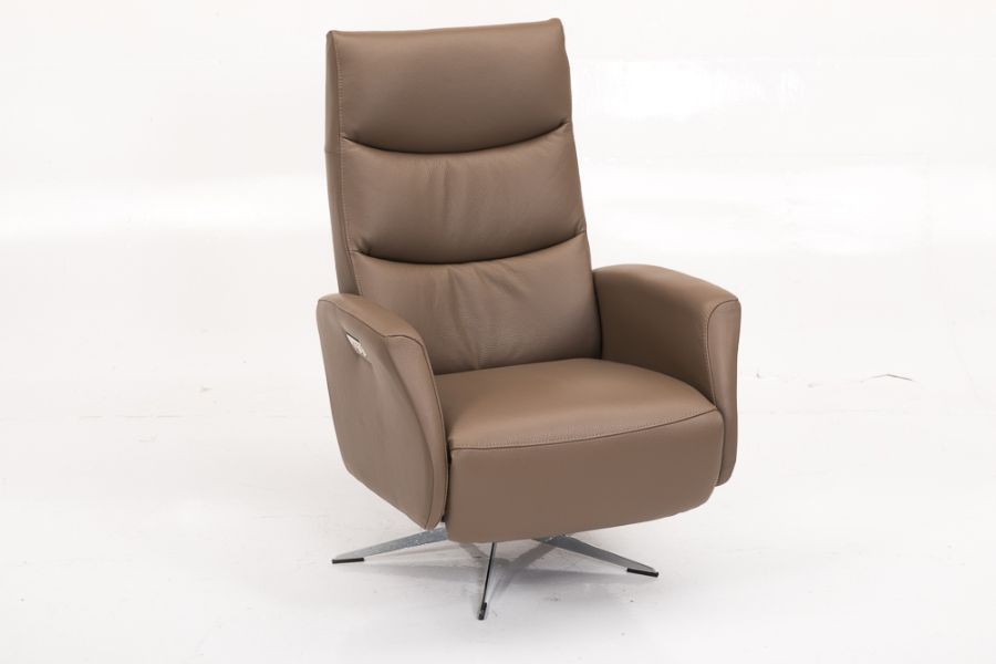 Electric discount swivel recliner