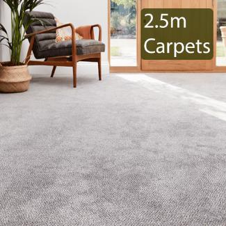 2.5m width carpets - Ideal for box rooms