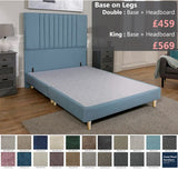 Base on Legs (inc. Floorstanding Headboard) - Beds & Bed Frames- Coast Road Furniture | Flintshire