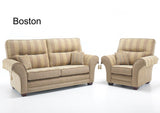 Boston suite - Ross Fabrics-Suites/Sofas- Coast Road Furniture | Deeside