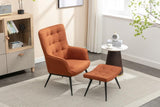 Copper Accent Chair & Stool - Arm Chairs, Recliners & Sleeper Chairs- Coast Road Furniture | Flintshire