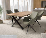 Parquet Tweed Dining - - Coast Road Furniture | Flintshire