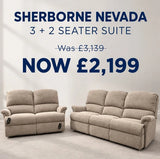 Sherborne Nevada 2 + 3 Seater Suite [CLEARANCE] - Sofas- Coast Road Furniture | Flintshire
