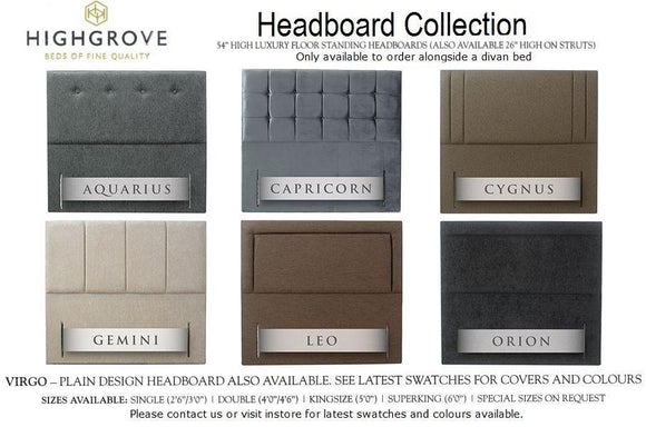 Highgrove Headboards-Headboard- Coast Road Furniture | Deeside