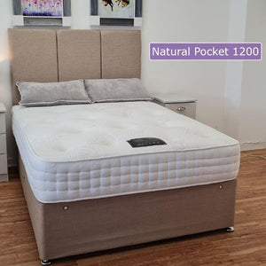 Natural Pocket 1200 | Super King Mattress - Beds & Bed Frames- Coast Road Furniture | Flintshire