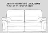 Plaza Motion Reclining Suite - Suites/Sofas- Coast Road Furniture | Flintshire
