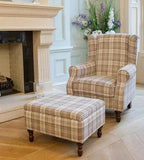 Shetland Wing Chair-Suites/Sofas-Coast Road Furniture | Deeside